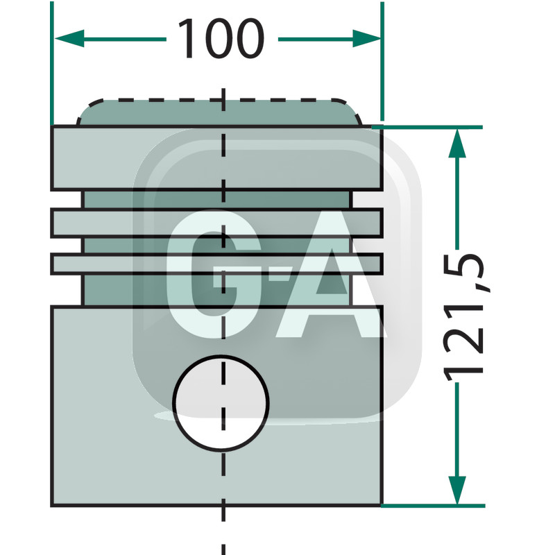 Piston complet Hanomag